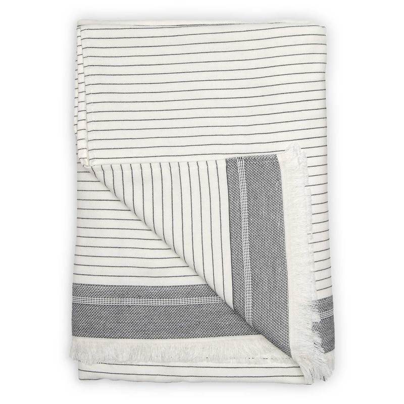 Leo Terry Towel - White