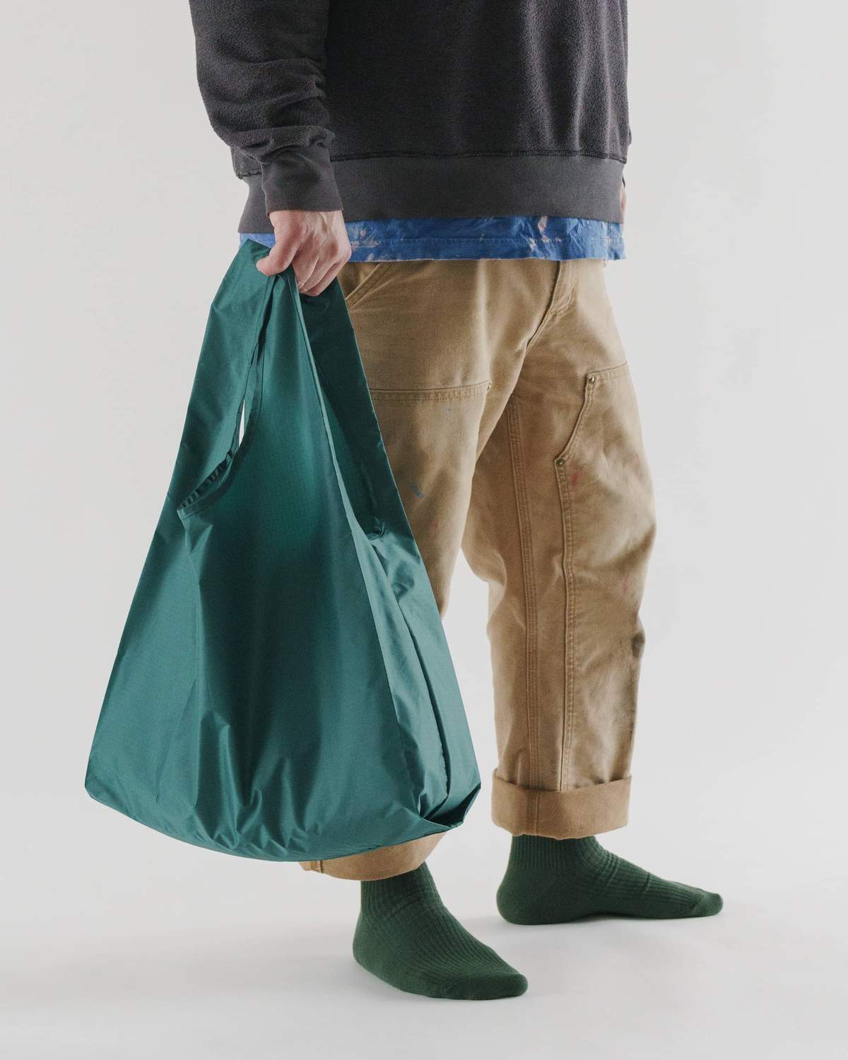 Standard Baggu Reusable Bag - Malachite