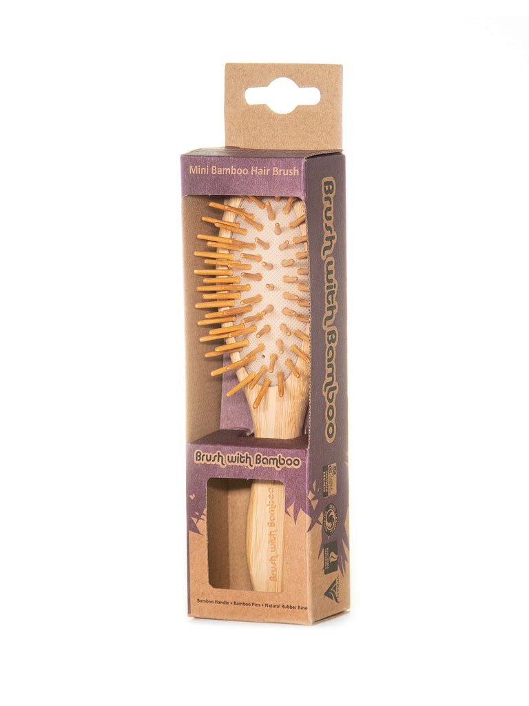 Mini Bamboo Hairbrush