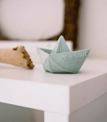 Origami Boat - Mint