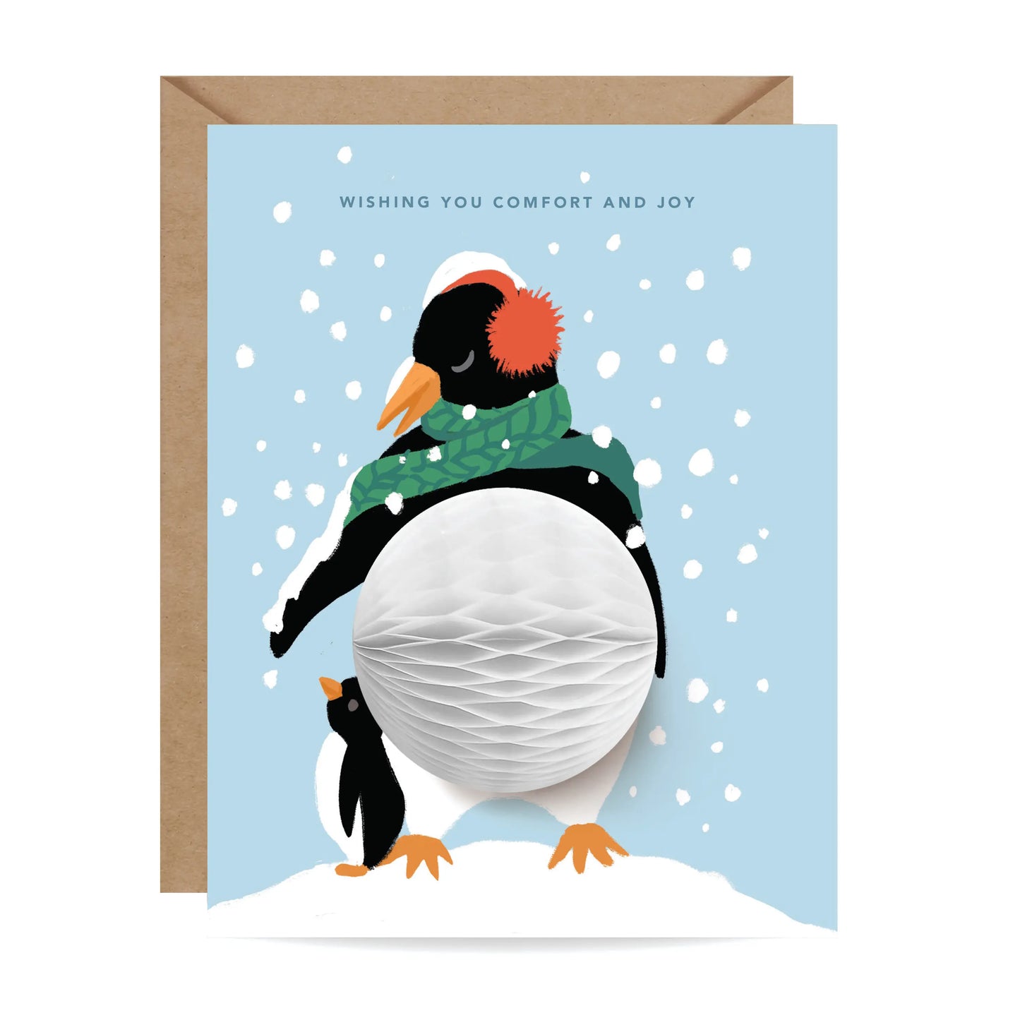 Penguin Pop-up Holiday Card