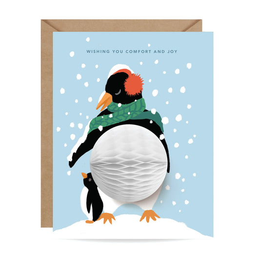 Penguin Pop-up Holiday Card