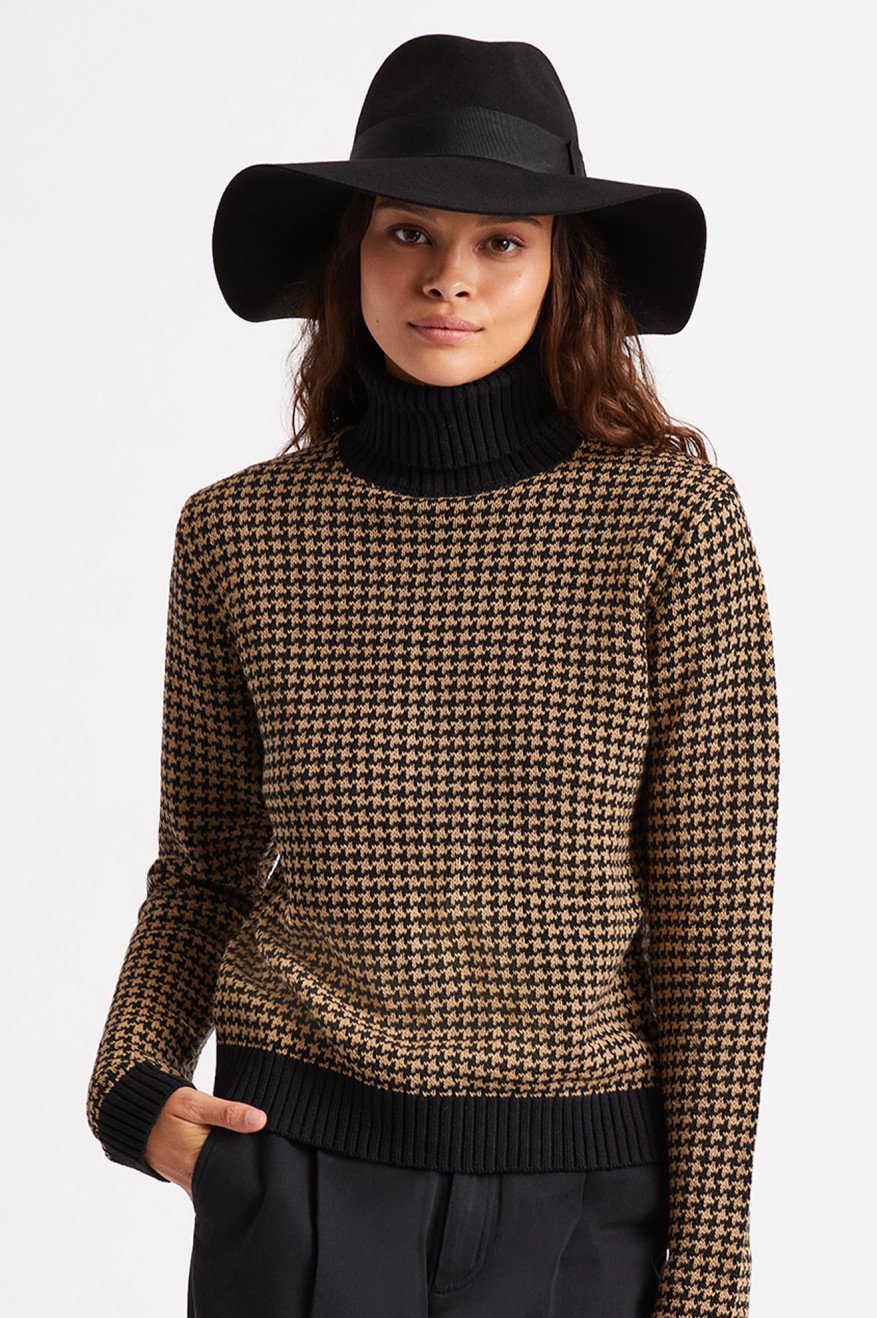 Piper Hat - 100% Wool Felt - Black