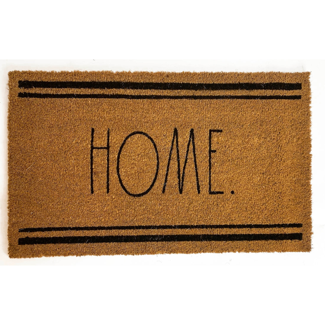 Rae Dunn “Home” 30 x 18 Waterproof Brown Welcome Doormat