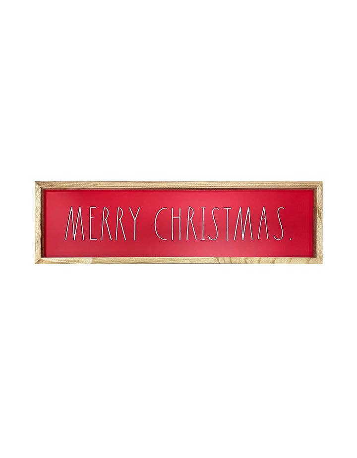 Rae Dunn "Merry Christmas" Wall Sign