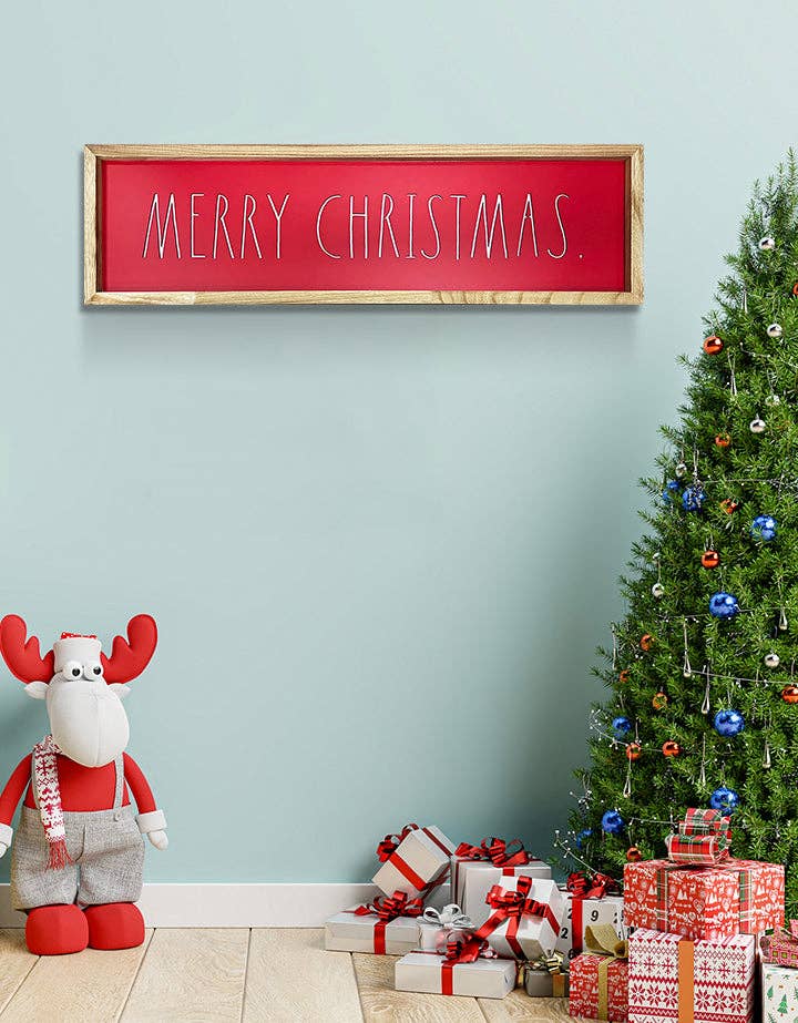 Rae Dunn "Merry Christmas" Wall Sign