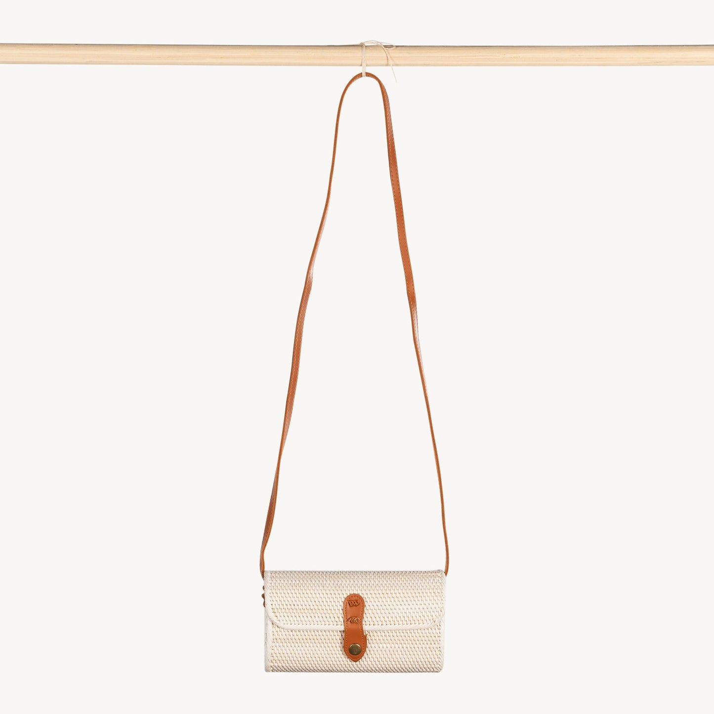 Rectangle Bali Bag - White