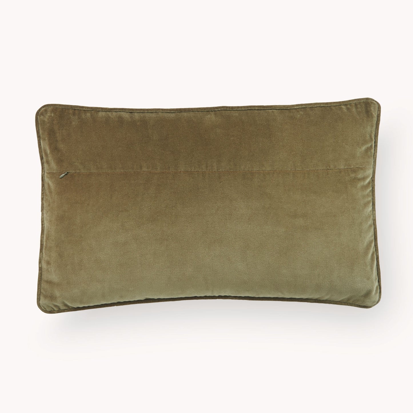 Rectangle Velvet Cushion - Oregano