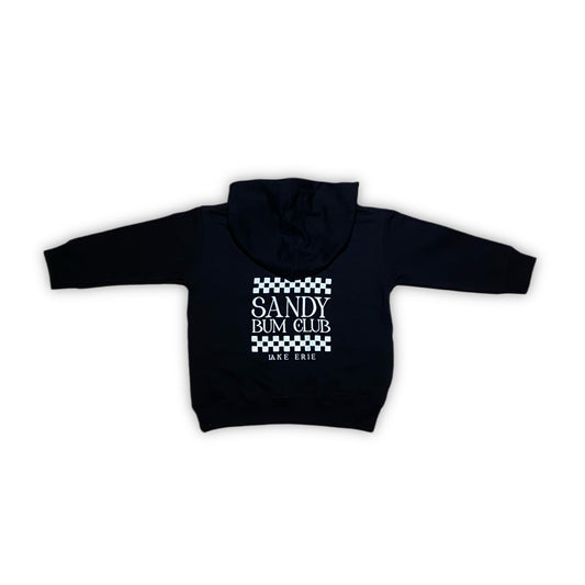 Sandy Bum Club Kids Hoodie - Black