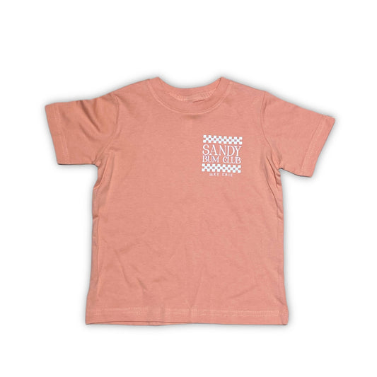 Sandy Bum Club Kids Tee - Sunset