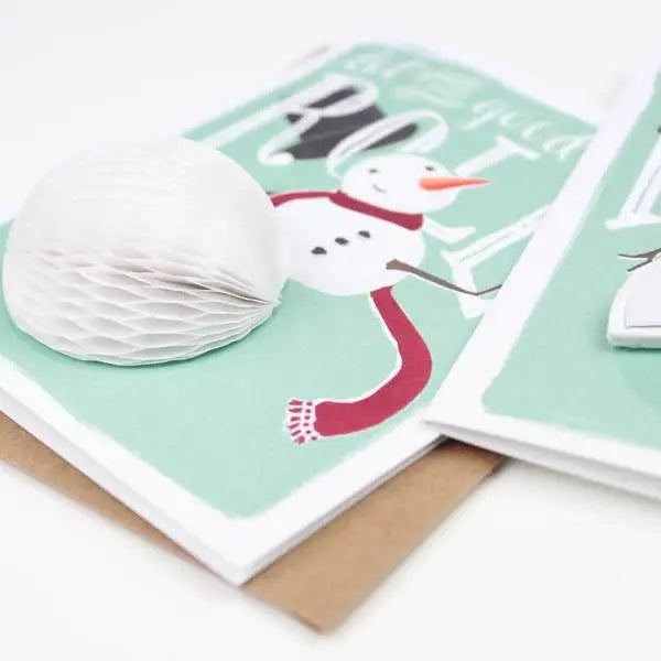 Snowman Pop-up Holiday Card