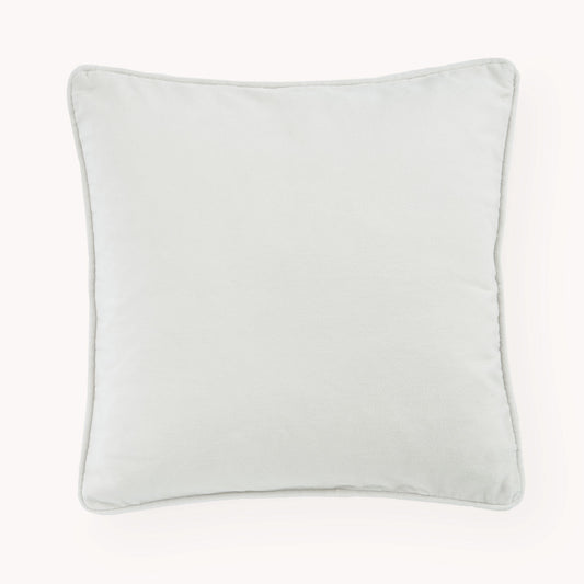 Square Velvet Cushion - Salt