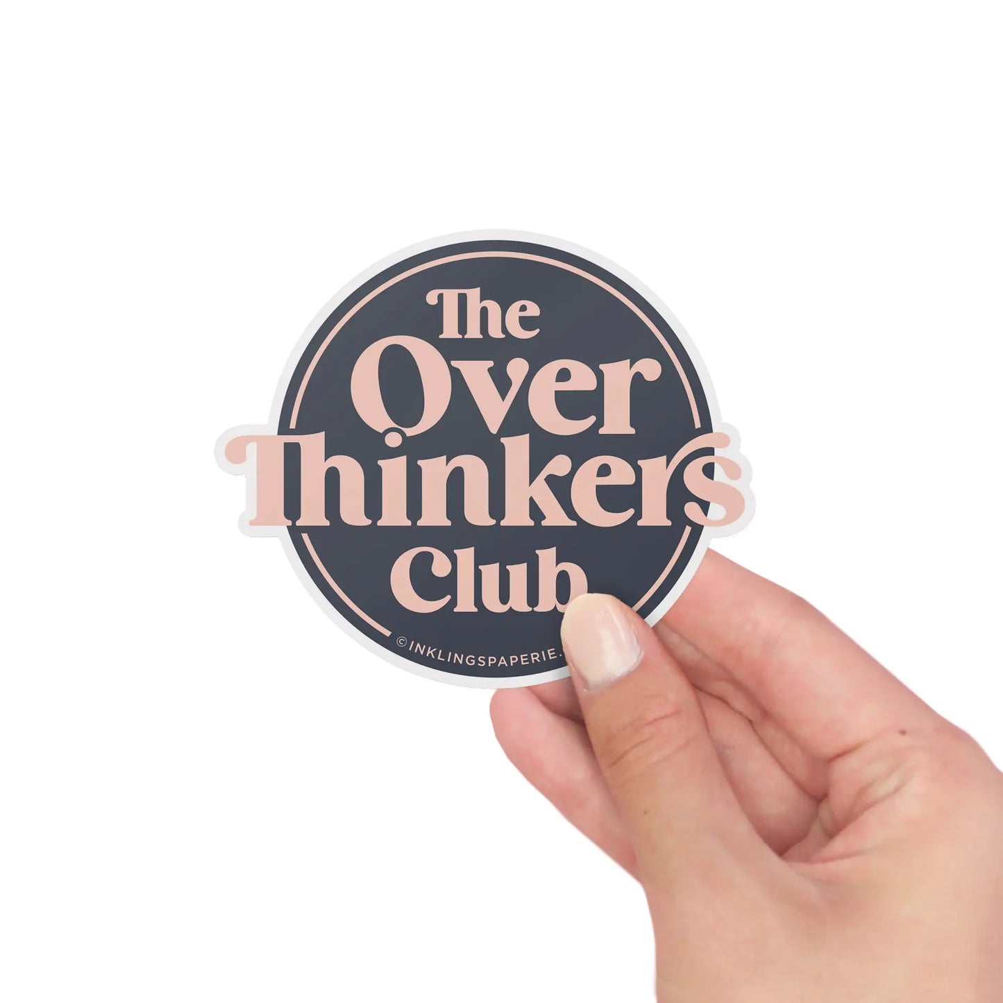 Sticker Card - Overthinkers Club