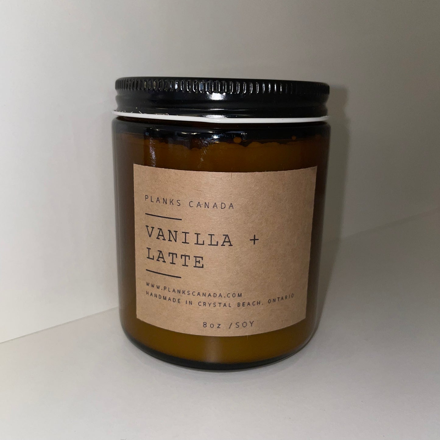 Vanilla Latte - Wood Wick Soy Candle