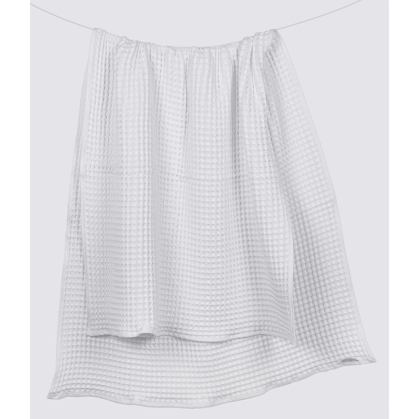 Waffle Towel - White