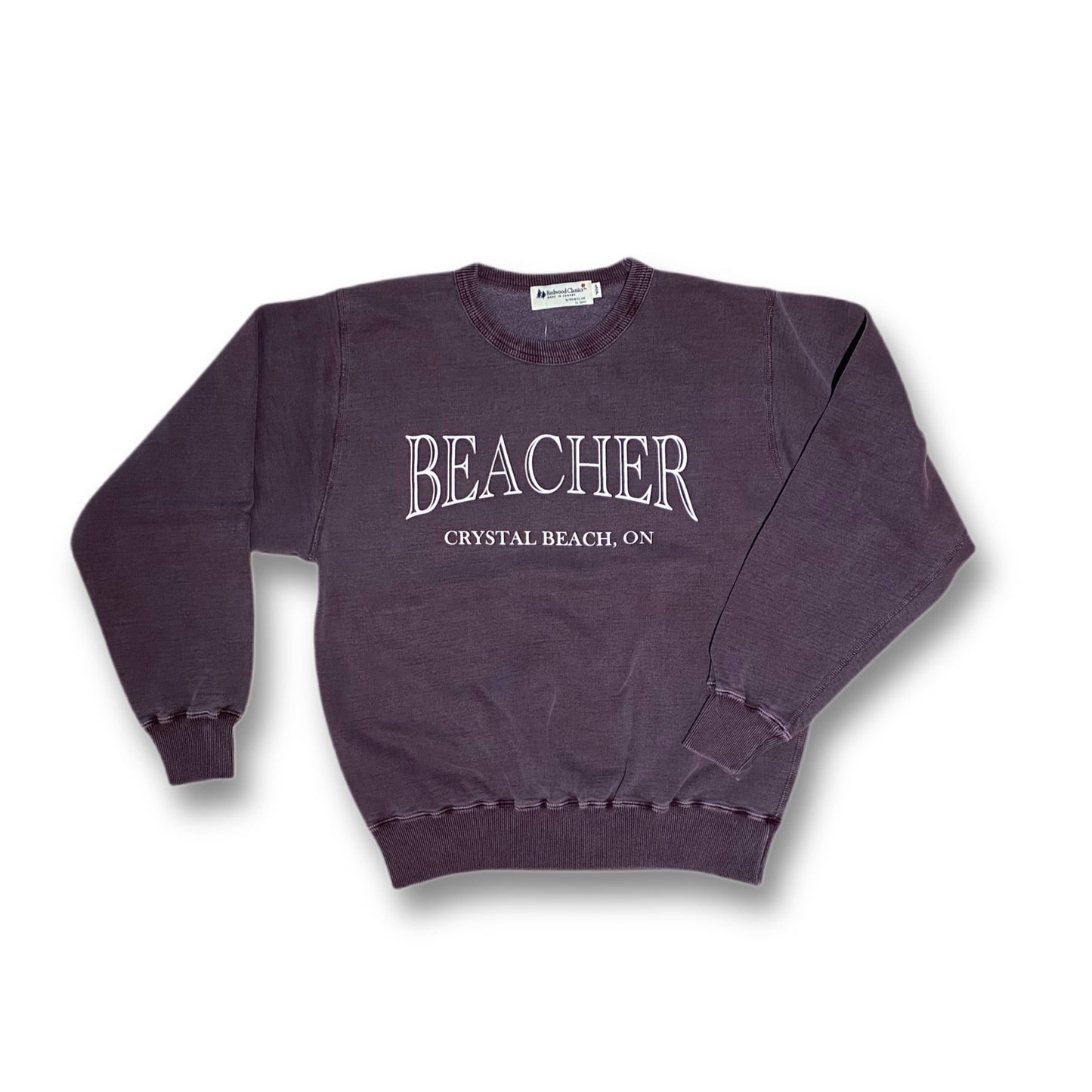 Loganberry Vintage Beacher - Cotton Fleece Crewneck