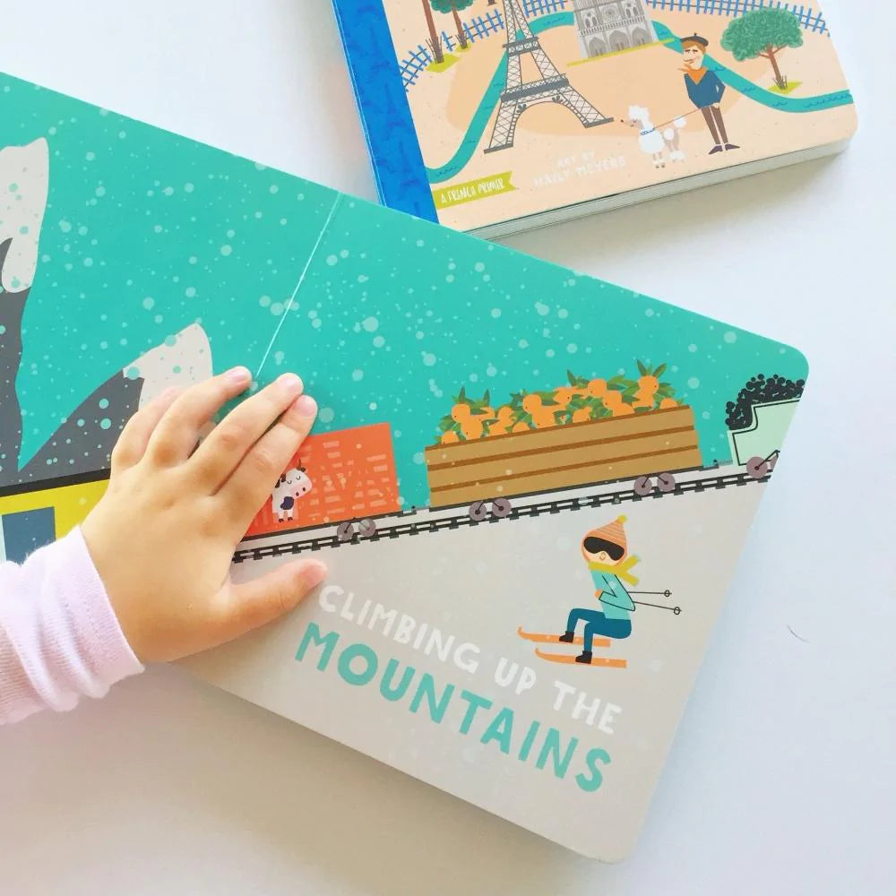All Aboard California: A Landscape Primer Children's Baby Book