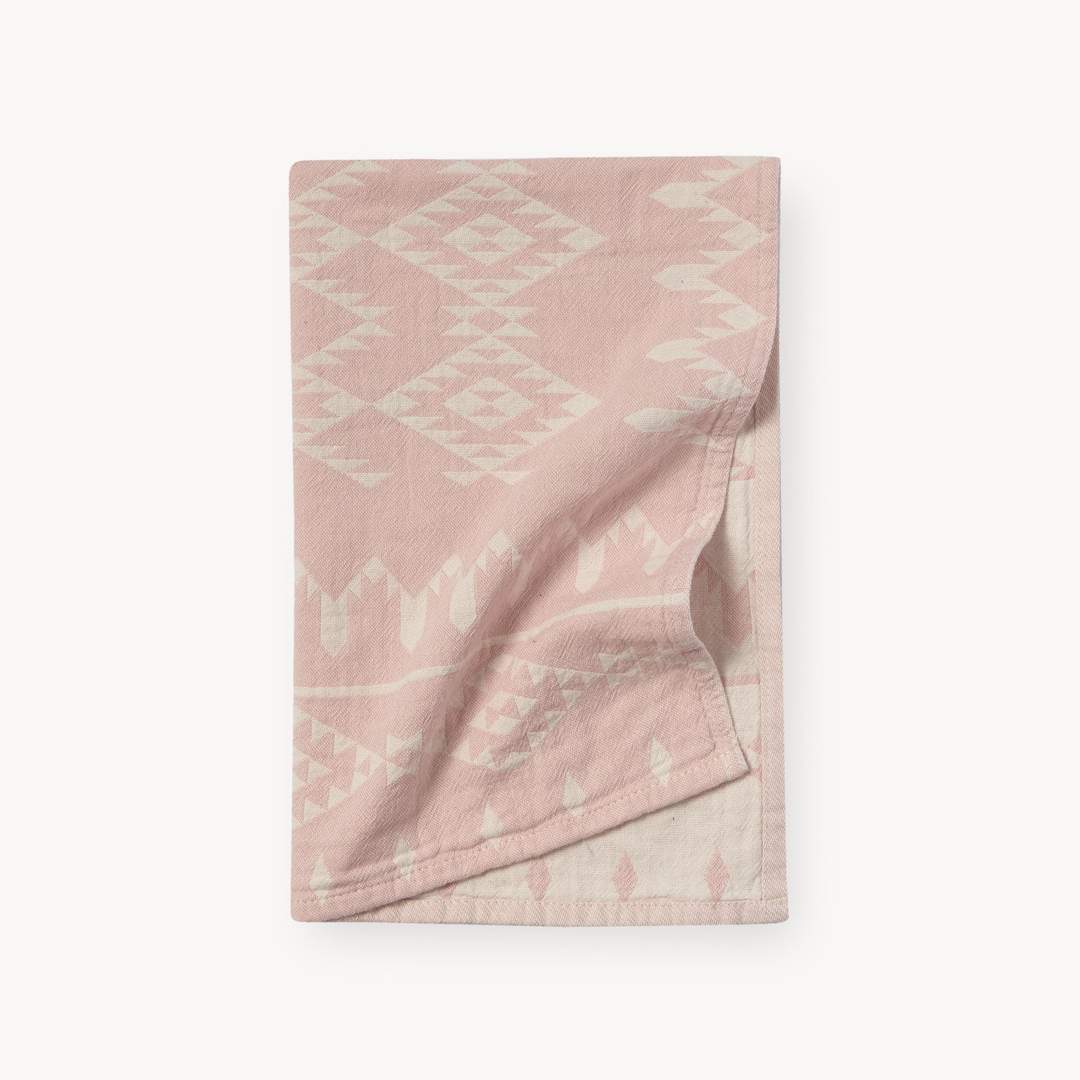 Atlas Turkish Hand Towel - Pastel Pink
