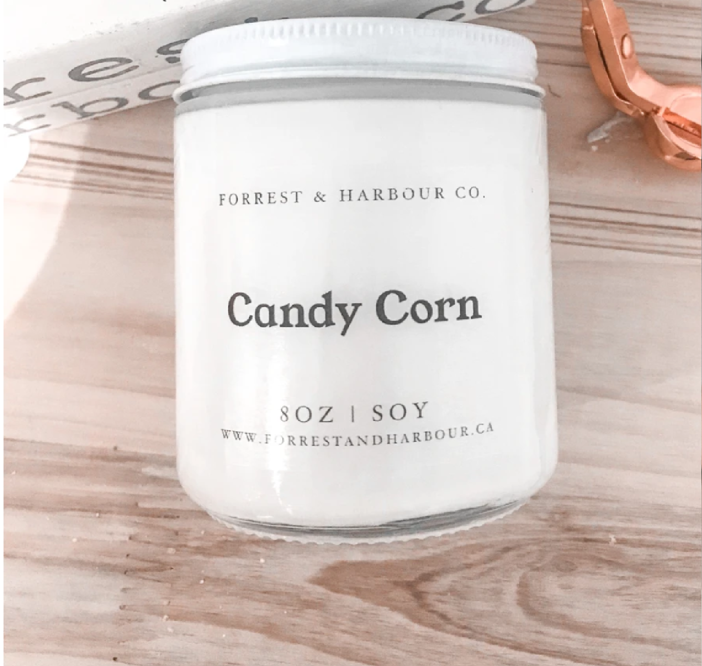Candy Corn 8oz Soy Candle