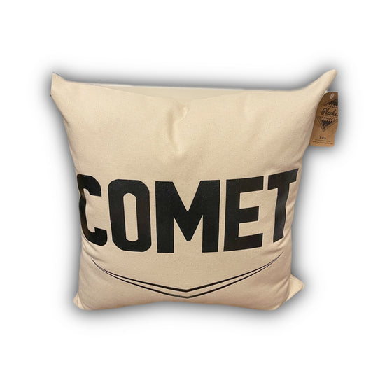 The Comet Logo Pillow