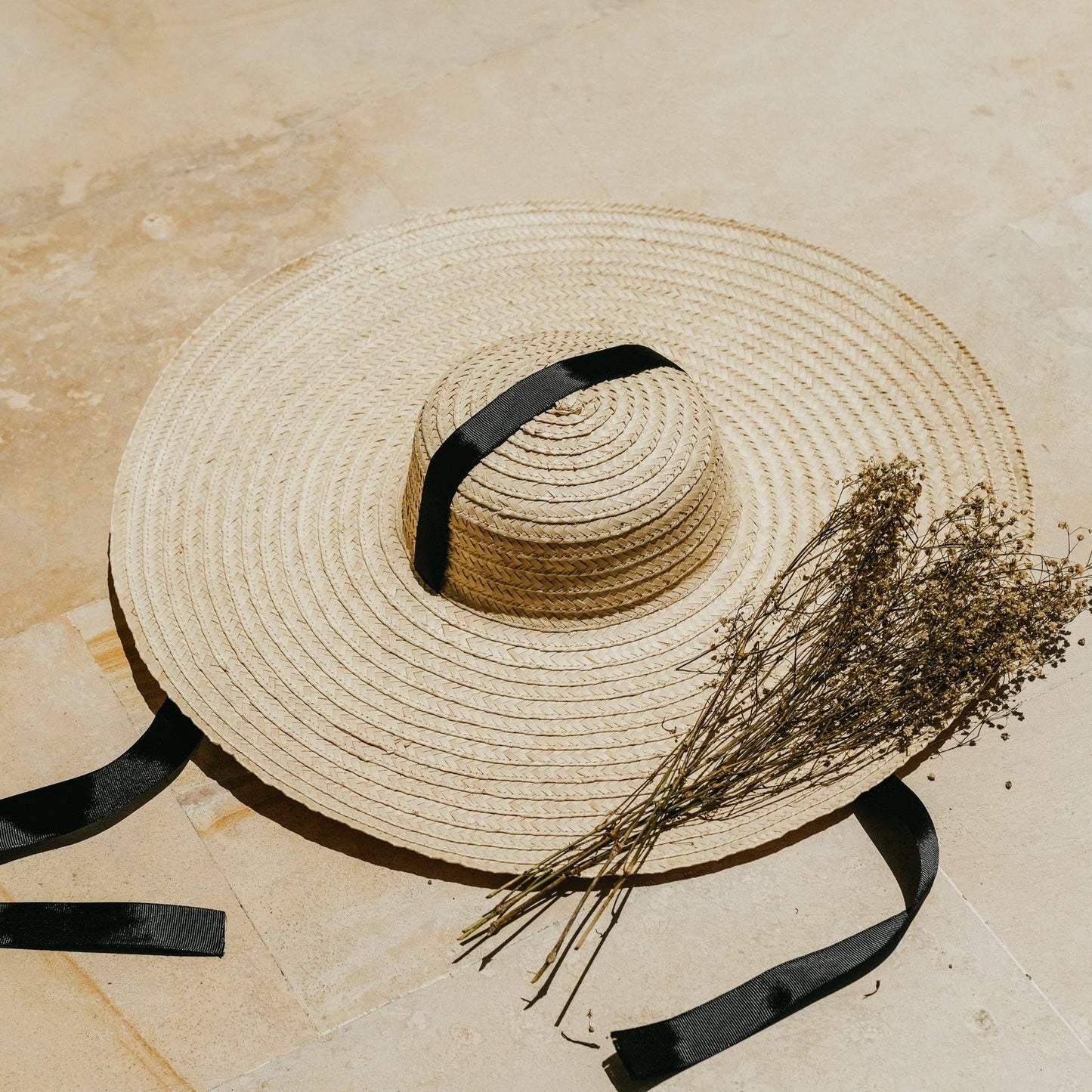 Randall Handwoven Wide Brim Sun Hat - Natural