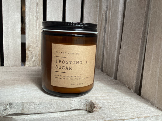 Frosting Sugar - Wood Wick Soy Candle