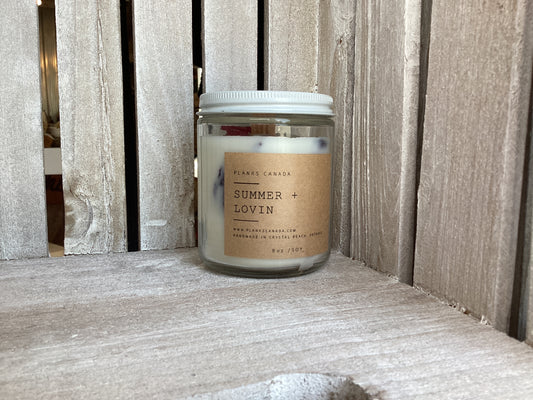Summer Lovin - Wood Wick Soy Candle