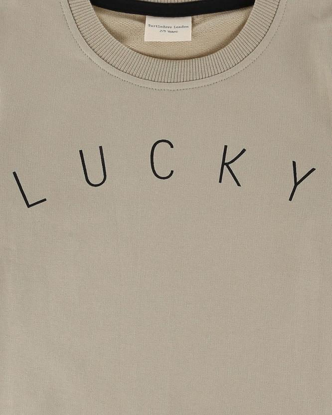 Lucky Print Sweatshirt