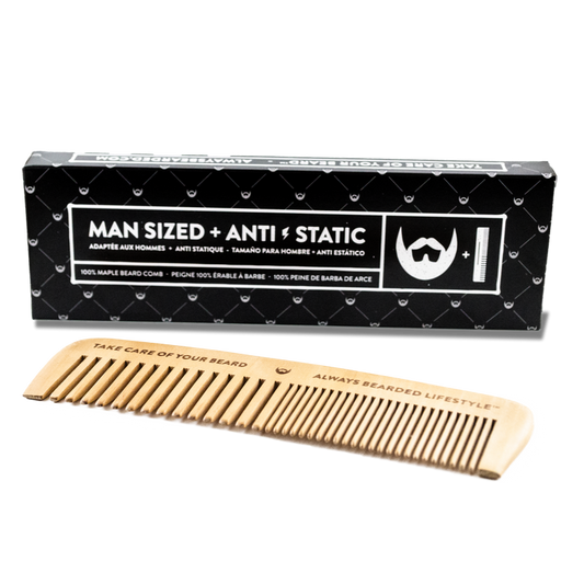 Anti-Static Maple Beard Comb