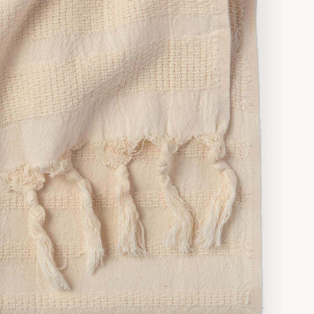 Shannon Hand Towel - Ecru