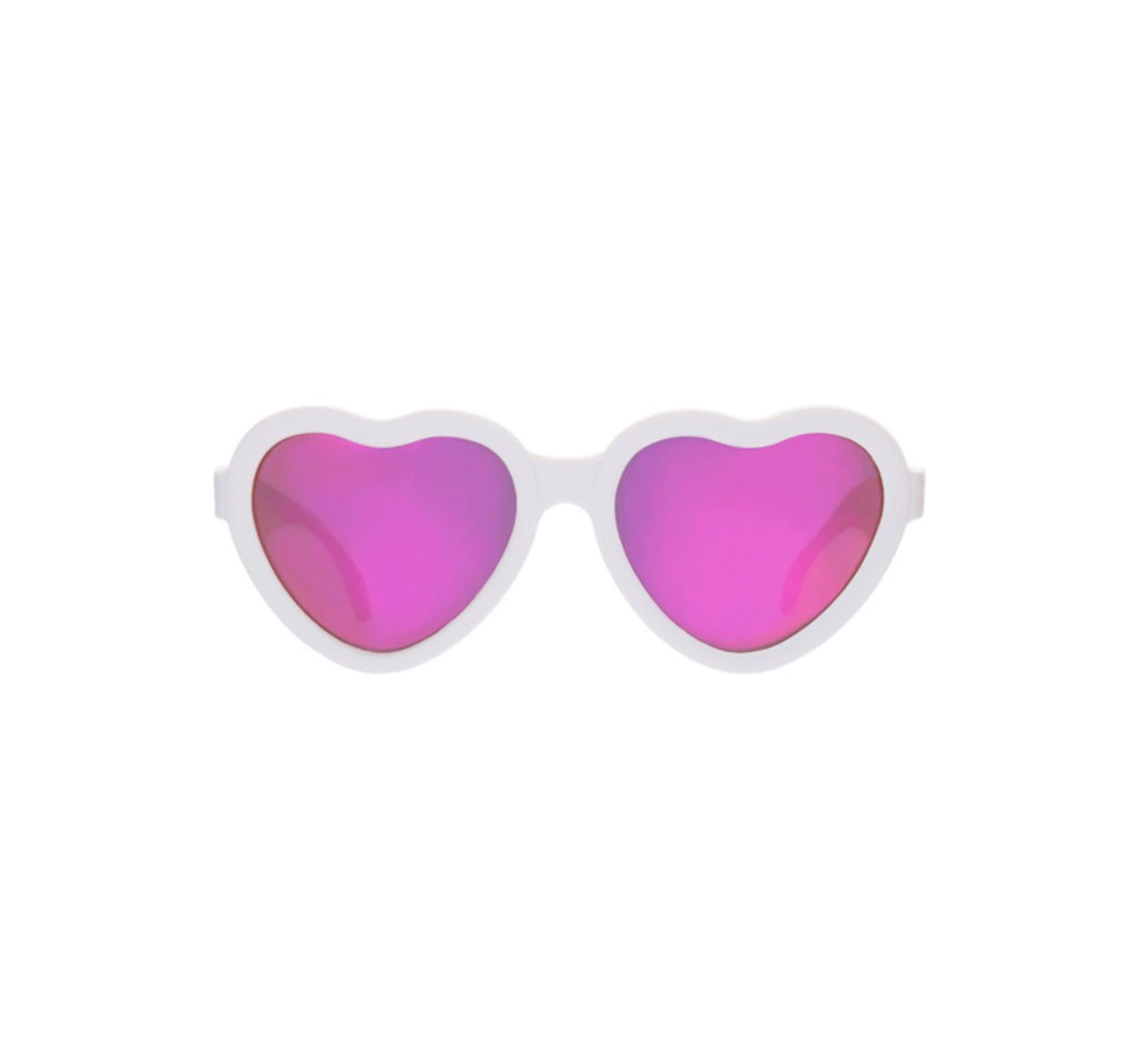 Sweethearts Polarized Lenses - White and Pink